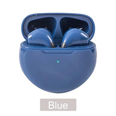 Pro 6 TWS Wireless Earbuds – Deep Bass & Clear Sound