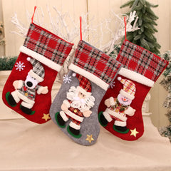Large Christmas Stockings Decor