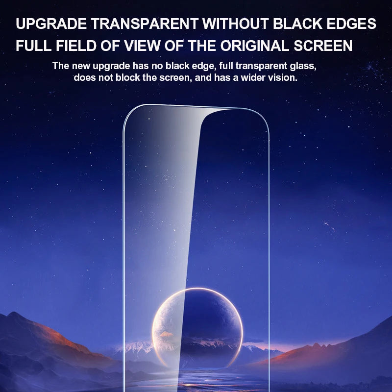 Tempered Glass  iPhone 14 13 15 12 11 Pro Max Screen