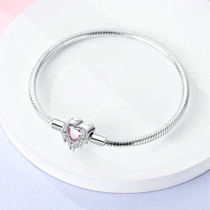 Sterling Silver Heart Bracelet