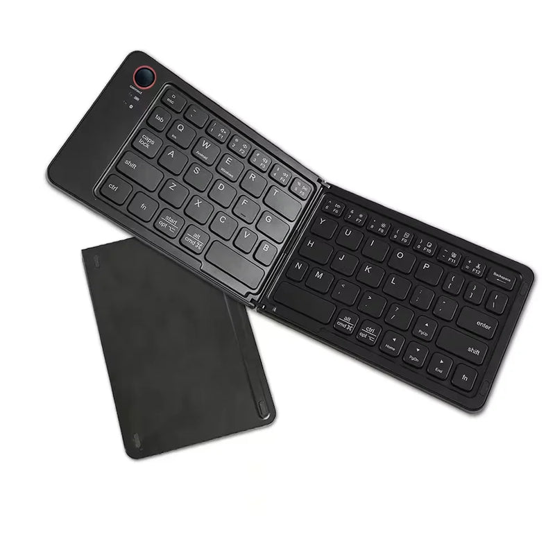 Wireless Folding Bluetooth Keyboard with Numeric Keypad