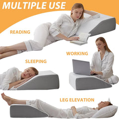 8” Memory Foam Leg Elevation Pillow