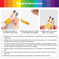 Universal pH Testing Strips (1–14)