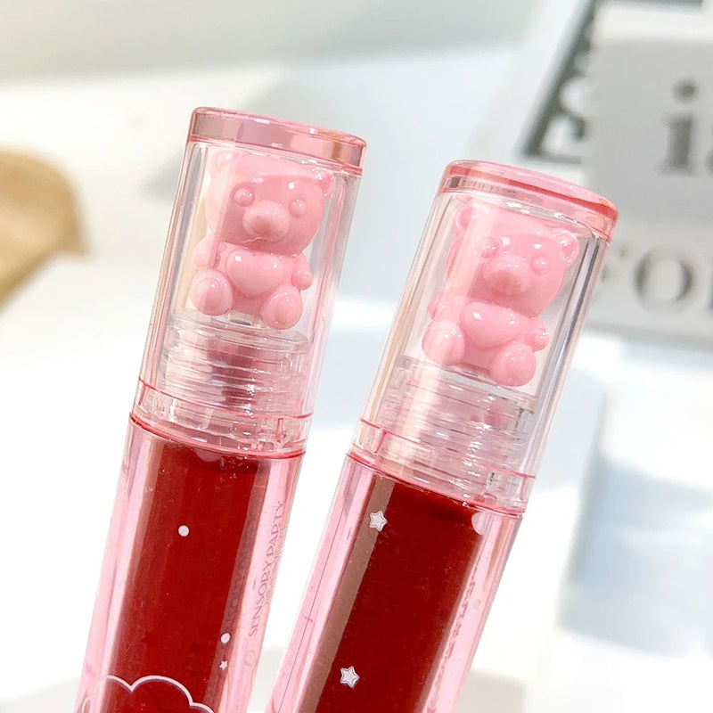 Crystal Jelly Lip Gloss - Korean-Style Glossy Lipstick