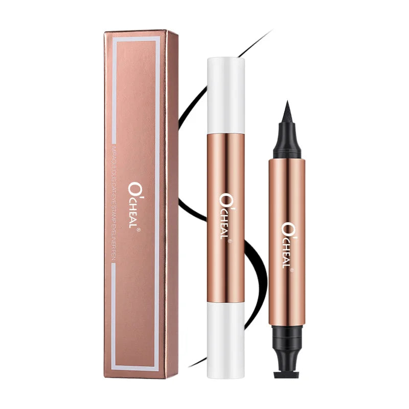 O'CHEAL Waterproof Dual Head Eyeliner Stamp & Pen