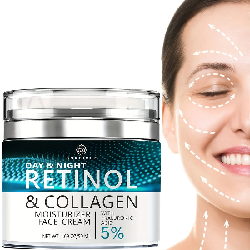 Retinol Anti-Aging Moisturizer Cream for Day & Night Use