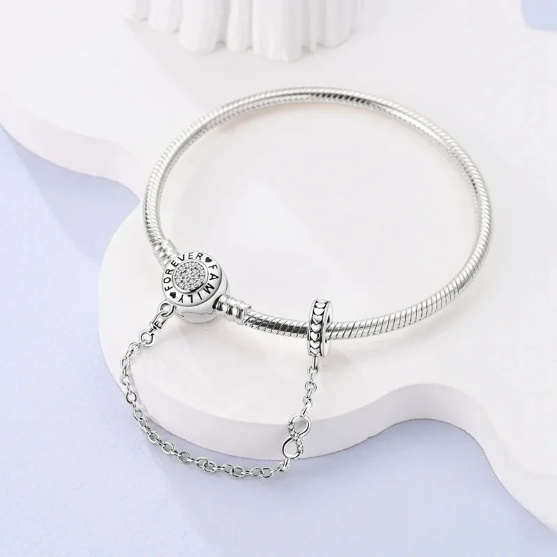 Sterling Silver Heart Bracelet