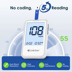 Linksun Glucose Meter Kit