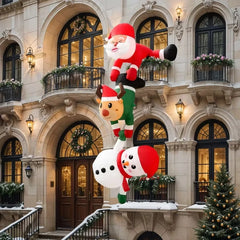 8FT Inflatable Climbing Santa (LED)