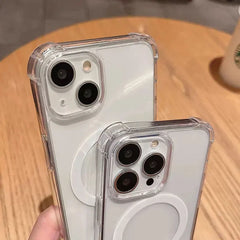 Luxury Magnetic Clear Case (MagSafe)