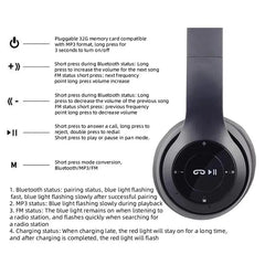 P47 Wireless Headphones – Bluetooth Noise Cancelling Headset