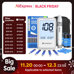 Linksun Glucose Meter Kit