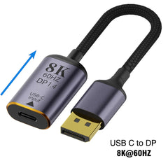 8K USB-C Multiport Adapter – HDMI, DisplayPort, VGA