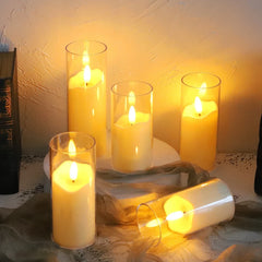 Flameless LED Candles Set